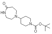 4-(Hexahydro-5-oxo-1H-1,4-diazepin-1-yl)-1-piperidinecarboxylic acid tert-butyl ester